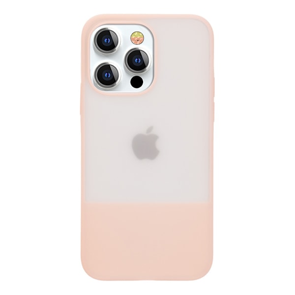 Kingxbar Plain Series skyddsfodral för iPhone 13 Pro Max - rosa