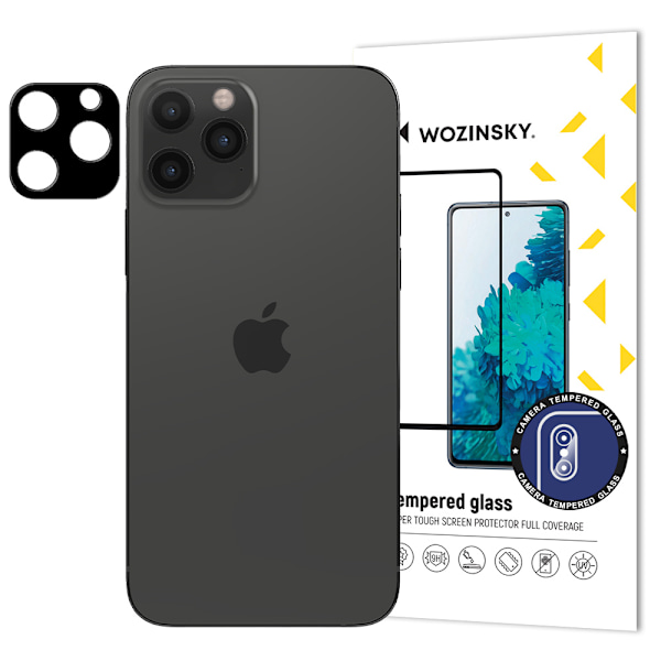 Wozinsky Fullt Kameraglas 9H Härdat Skydd för iPhone 12 Pro Kame
