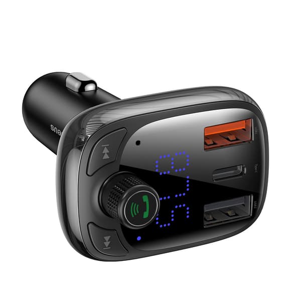 Baseus S-13 Bluetooth-sändare och billaddare (Overseas Edition)