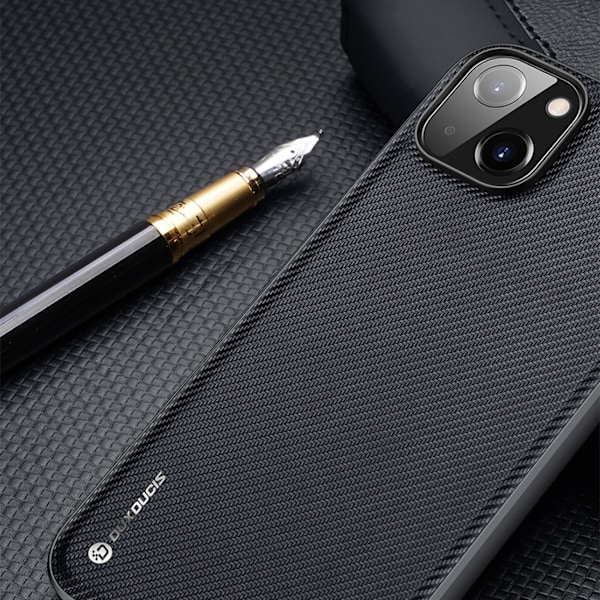 Dux Ducis Fino Nylonfodral för iPhone 14 Plus - Svart