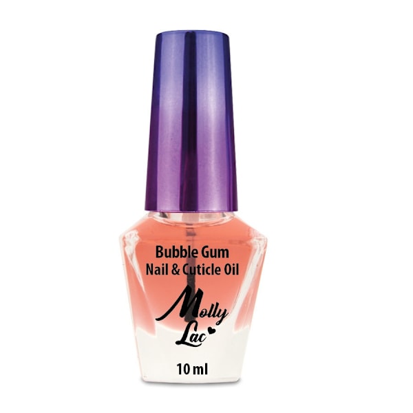 MollyLac Nagel- och nagelbandsolja Bubbelgum/ 10 ml