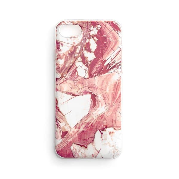 Wozinsky Marble gelfodral Samsung Galaxy A73 rosa marmormönster