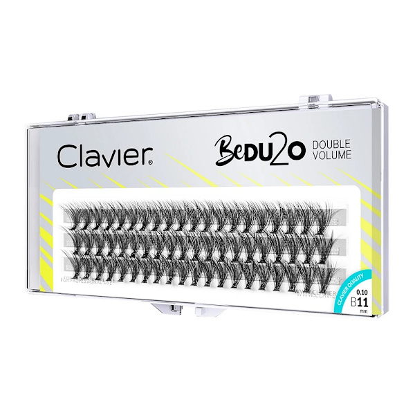 Clavier BeDU2O Dubbel Volym Lösögonfransar 11mm