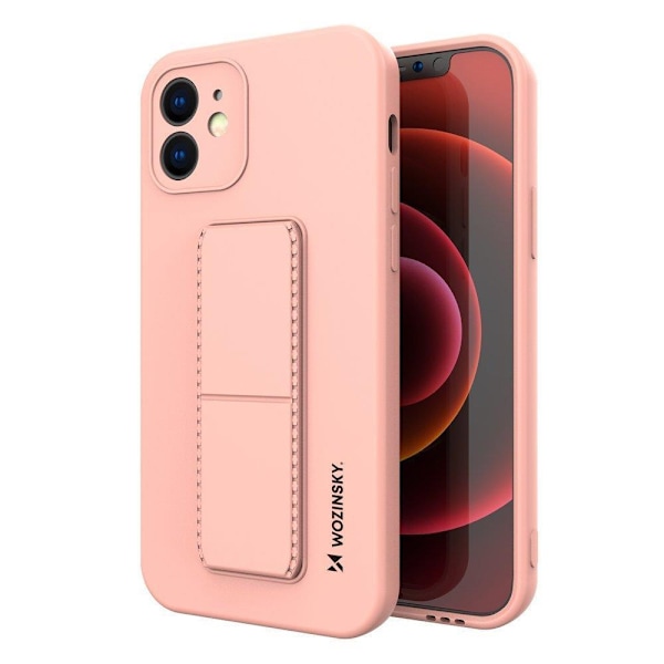 Wozinsky Skyddande Stativfodral i Silikon för iPhone XS Max - Ro