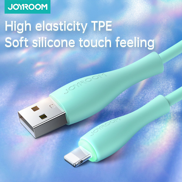 Joyroom Bowling USB-A till Lightning Kabel S-2030M8 - 3A 2m Grön