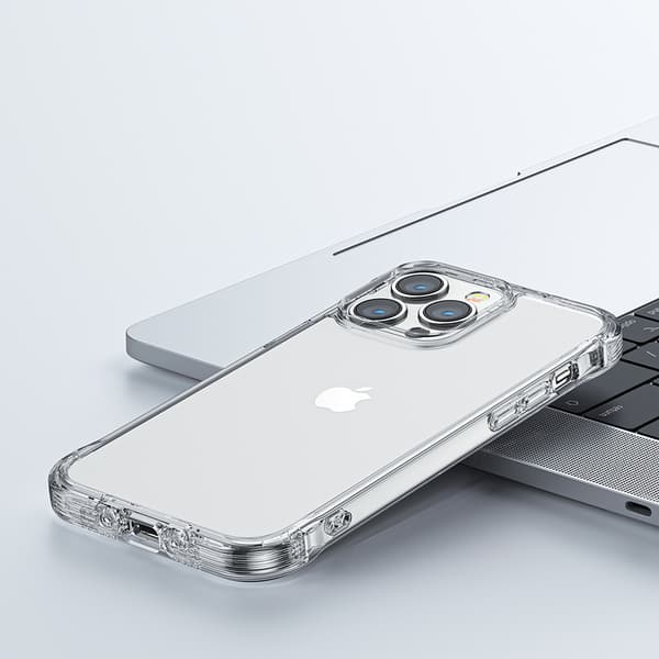 Joyroom Skyddsfodral för iPhone 14 Pro – Robust genomskinligt sk