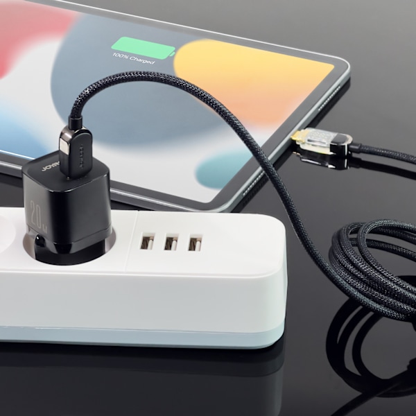 Joyroom JR-TCF02 Svart 20W USB C Mini-laddare PD