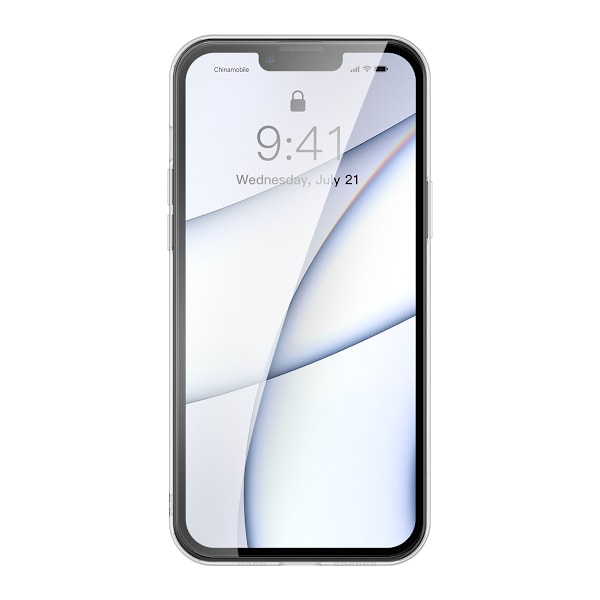 Baseus Frostad Glasfodral för iPhone 13 Pro/ Stel Transparent Ba
