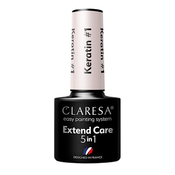 Claresa 5-i-1 Keratin Hybrid Baslack 1/5 g - Nagelförstärkning o