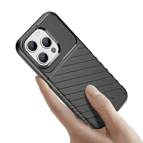 Stöttande Skal till iPhone 15 Pro Thunder Case - Blå