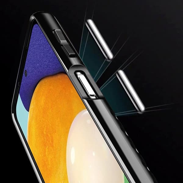 Thunder Case flexibelt pansarfodral för Samsung Galaxy A22 4G Bl