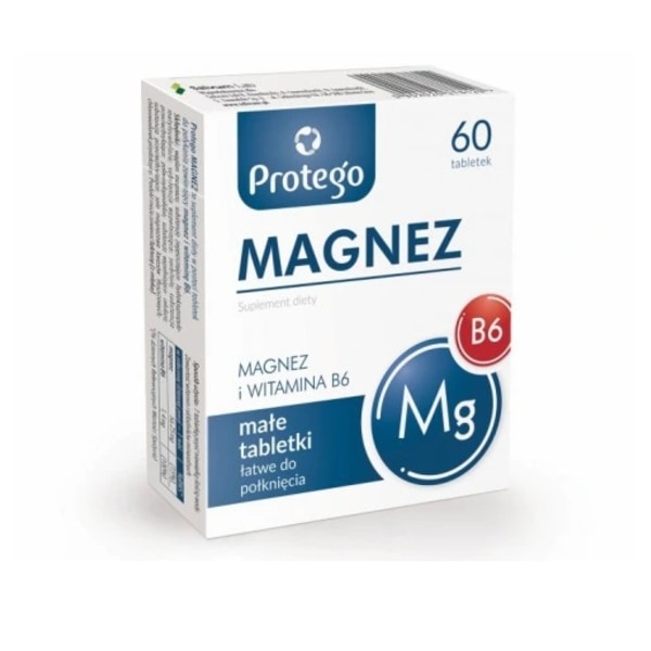 Magnesiumtabletter för skydd och stöd/ 60 stycken