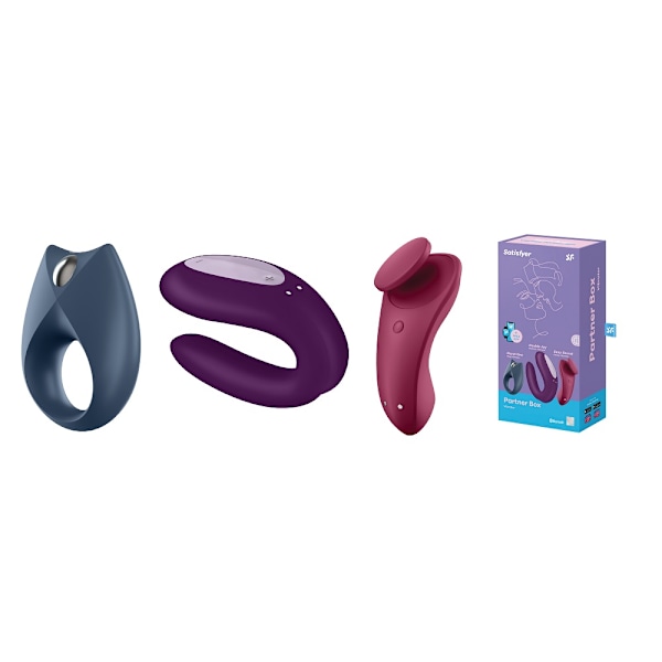 Kärlekslåda med Royal One Ring Vibrator + Double Joy ParPartner