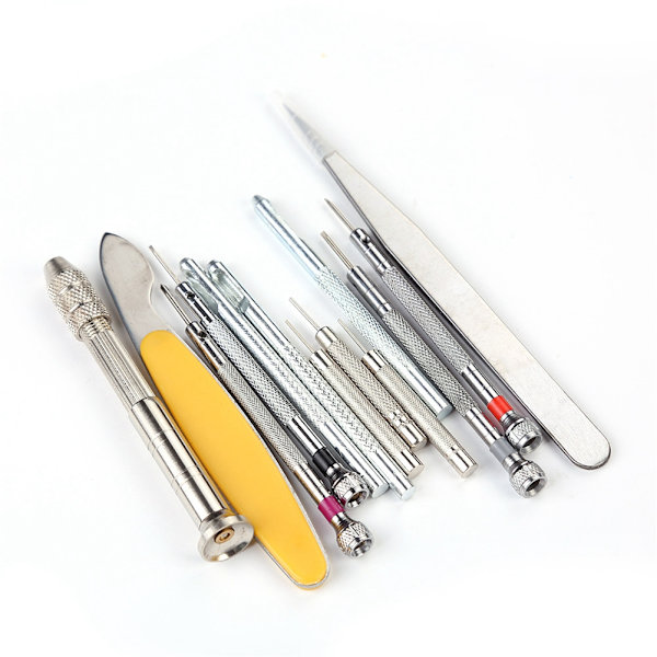 23st Bärbar Back Case Opener Link Remover Spring Bar Pin Set Watch Reparationsverktygssats