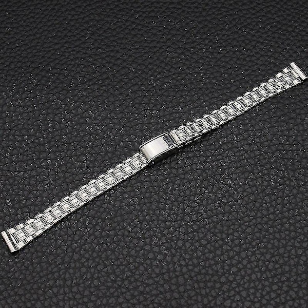 10 mm klockarmband för damklockor Högkvalitativt rostfritt S, vuxen, unisex
