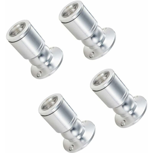 Mini infällda spotlights för skyltfönster, LED mini spotlights, takspotlight 1 W LED
