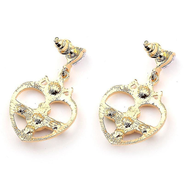 Anime Wind Jewelry Sailor Moon Point Drill Glaze Personliga örhängen, barn, hane