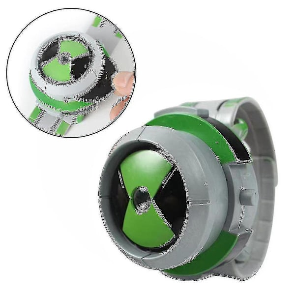 Ben 10 Projektor Klocka Omnitrix E Jordens Skyddare Armbandsur Leksak, vuxen, unisex