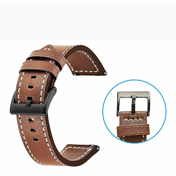 Samsung Gear S3 Classic S3 Frontier klockarmband, svart för Galaxy Watch 46 mm, unisex