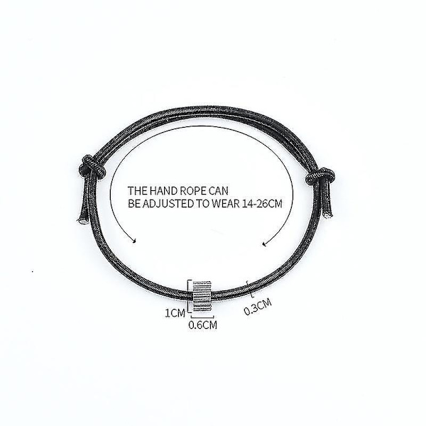 Användbart glasfönsterbrytare armband/ volframkarbidpärla nödflykt, barn, hane