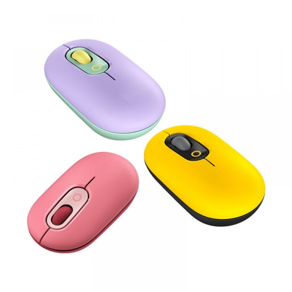 Trådlös mus med, SilentTouch-teknik, precision och hastighet, kompakt design, Bluetooth, USB, multi enheter, OS-kompatibel
