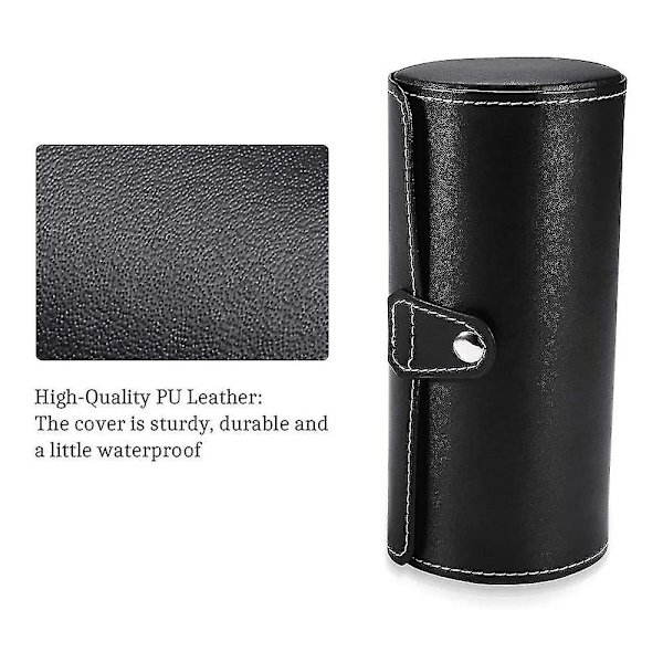 Watch Box Organizer, Herr Watch Case, 3 Watch Display Storageblack