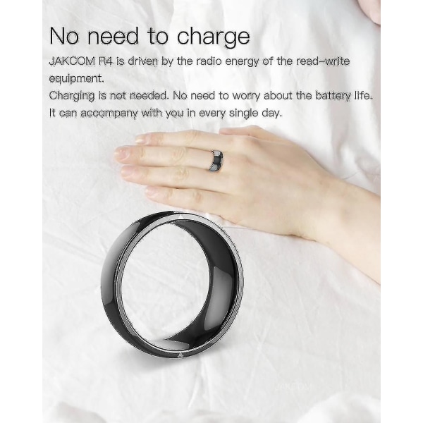R4 Smart Ring Nfc Electronics Mobil Ios Android Smartphone Bärbar fingerring, barn, hane