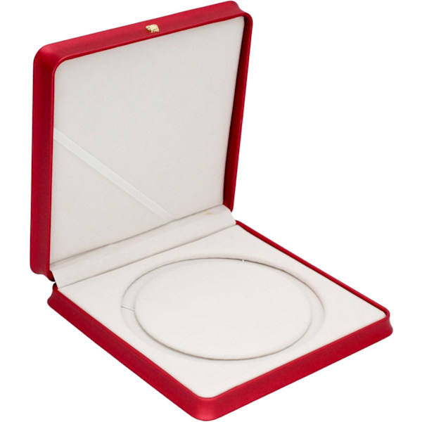 Juveler Velvet Æske Perlekæde Æsker til Smykker Gaveæsker Display Case Bryllup Smykker Organizer Opbevaring Holder Æsker (rød)