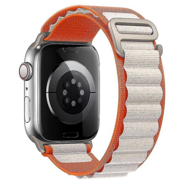 Alpine Loop Band För Apple Watch Rem 49mm 44mm 40mm 45mm 41mm 42mm 38mm 38 40 44 45 Mm Armband Iwatch Ultra Series 7 6 3 Se 8,vuxen, unisex