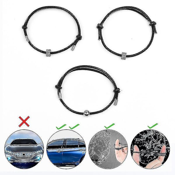 Användbart glasfönsterbrytare armband/ volframkarbidpärla nödflykt, barn, hane