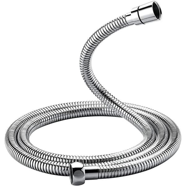 Dusch slang i rostfritt stål - Hållbar, flexibel & knäcksäker - Vridskyddad duschslang (150cm)