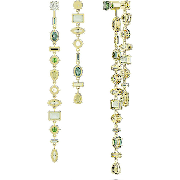 Gema Asymmetrical Drop Earrings Collection, vuxen, hane