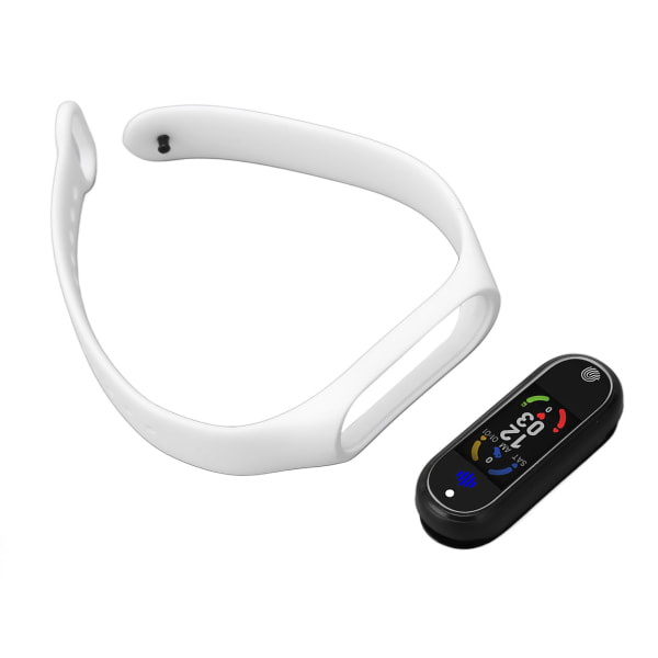 Repellent Armband Watch Ultraljud Blodtrycksövervakning Elektrisk Repeller Armband Vit