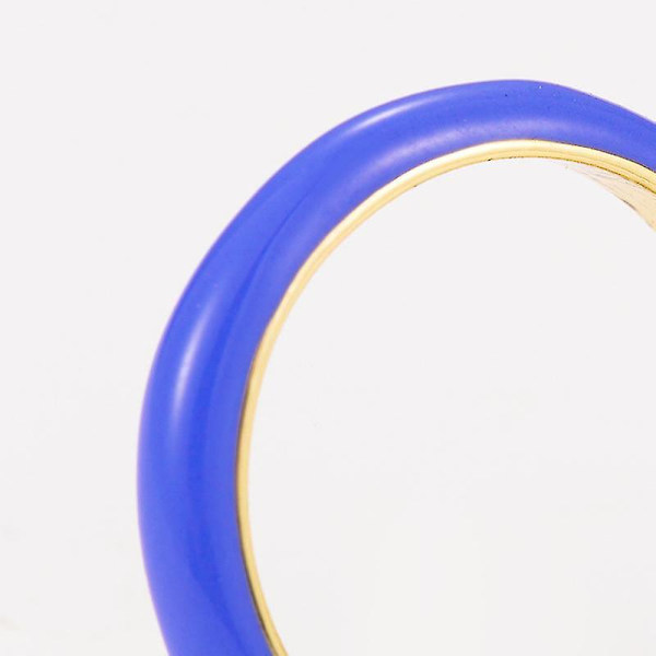 Emalj Drip Iridescent Ring Set Lindra ångest och rädsla nummer 5 3yab,barn,man