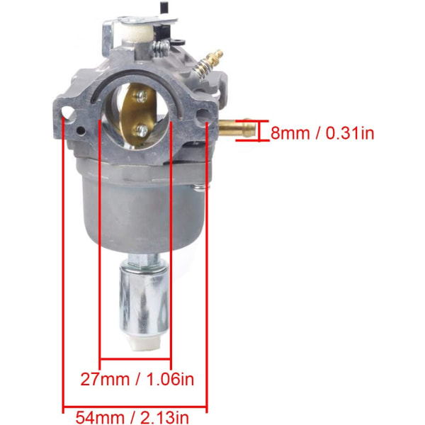 Reservedele Karburator til Briggs & Stratton 698620 690194 791886 799727 695412 792768 496796 499153 Motorer, 14HP 15HP 16HP 17HP 18HP, med reservedelssæt