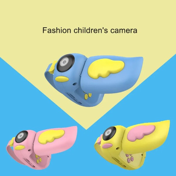 Kamera för barn, barn digitalkamera, mini uppladdningsbar barnkamera Videokamera presentleksak för flickor Pojkar i åldrarna 3-10, 1080P HD-video