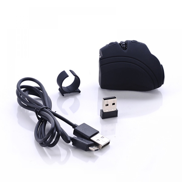 Creative Mouse, Lazy Finger Mouse, souris sans fil version Bluetooth, noir