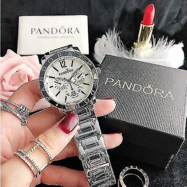 Damklocka i rostfritt stål Pandora Jam Tangan Wanita Pandora Jam Tangan Wanita Kvinna, vuxen, kvinna