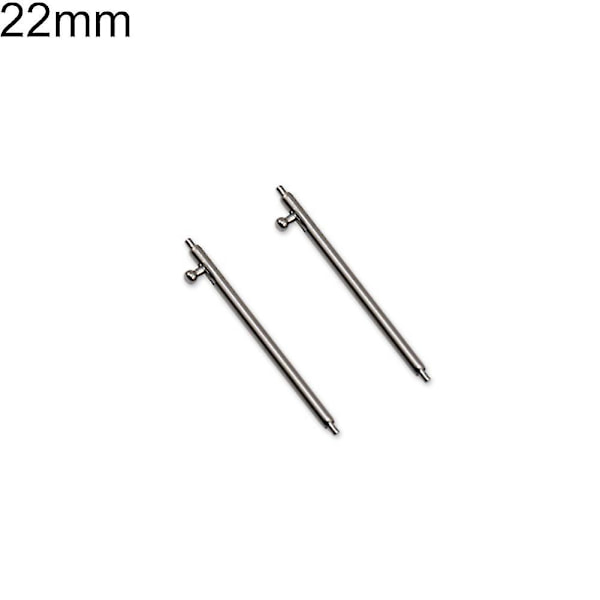 2st 18/20/22 mm rostfritt stål Quick Release watch Band Spring Bar Pin, vuxen, unisex