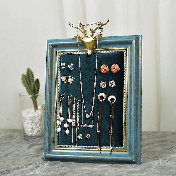 Bärbara örhängen Organizer Display Stand Smyckeskrin Display Board-c,kids,mane