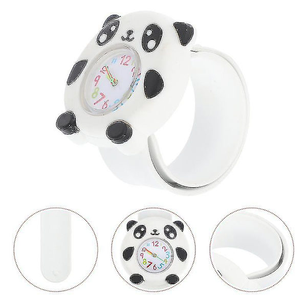 2st Barnklocka Watch Panda Slap Watch Silikonarmband Klocka Tjej Pojke Watch , barn, kvinna