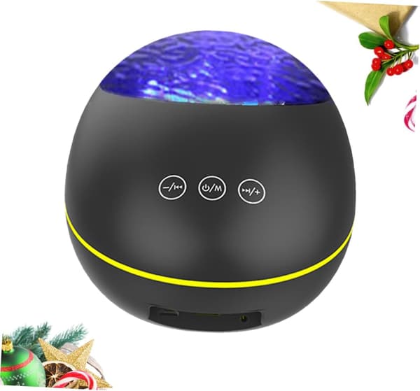 Nattens lys til Ocean Projector Light Projector Music Sounds Night Light Projector Bedside Lamp Music