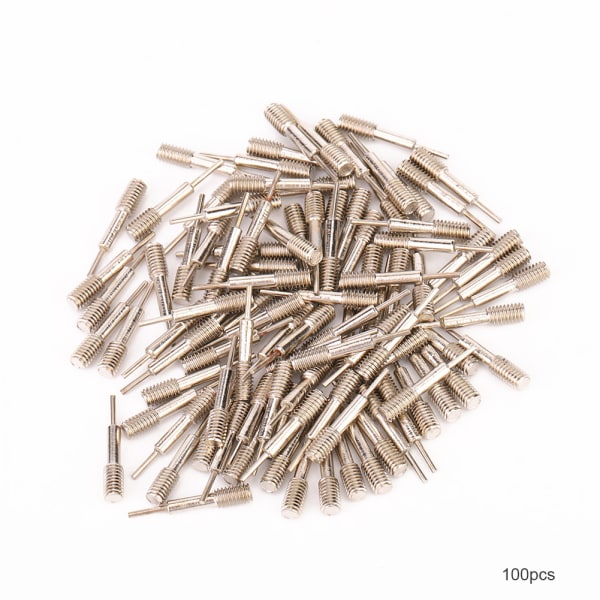 100 st Metal Watch Band Remover Pins Byte av huvud Borttagning Reparation Tillbehör Set