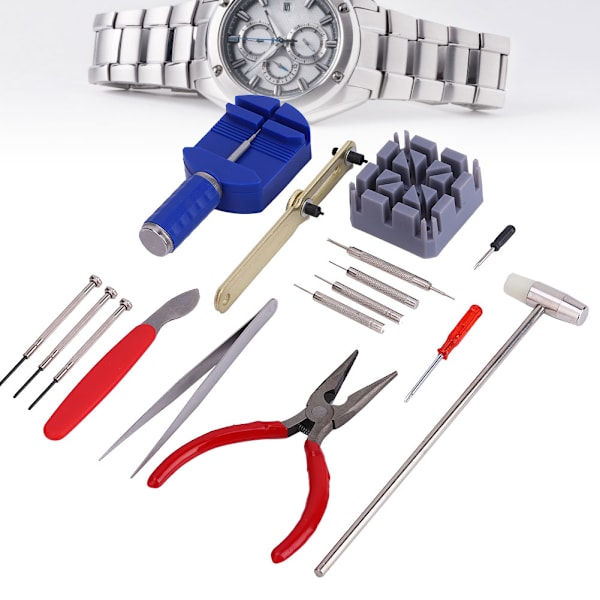 Set Watch Watch Case Länkstift Remover Spring Bar Kit