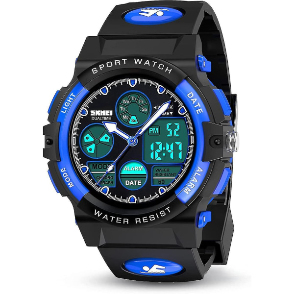 Vattentät watch Flickor/pojkar Digital watch för barn - Populära presenter för barn, vuxen, unisex