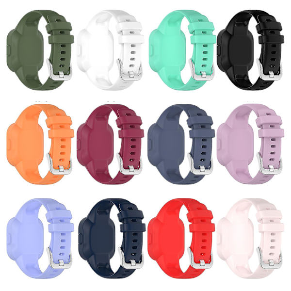 Bärbar Justerbar Mjuk Silikon Watch Band Kompatibel Garminfit Jr.3 Vivofit Jr.3, vuxen, unisex