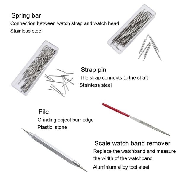 Professionell watch Spring Bar Case Watch