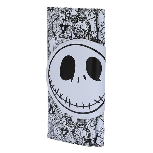 Skull Myntväska 20 cm, PU, ​​Vit, One Size
