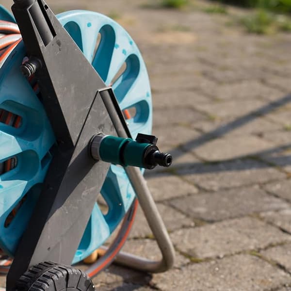 Oasis trädgårdsslang främre vattenavstängningsventil med snabbkoppling