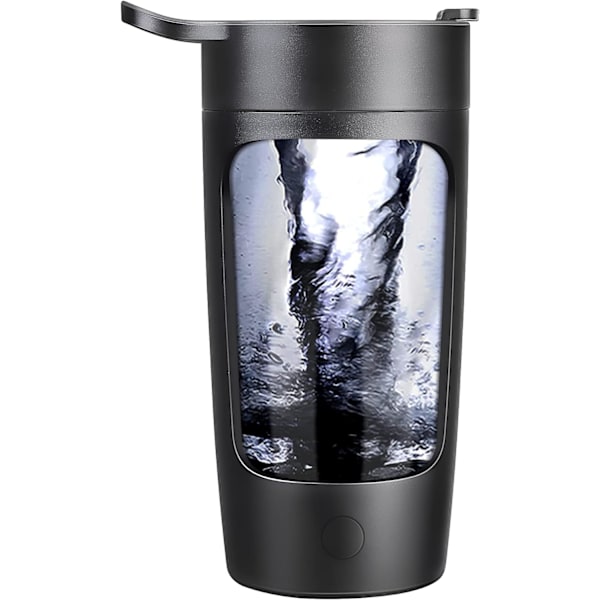 Elektrisk shakerflaska, 22oz shakerflaskor för proteinblandningar, USB-laddningsbara proteinshakes, kraftfulla batterimixerflaskor för protein, kaffe, Mi